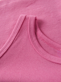 NAME IT Kort rib Top Nakal Strawberry Moon